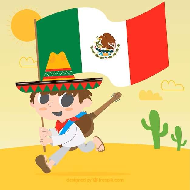 Bandera z Meksyku puzzle online