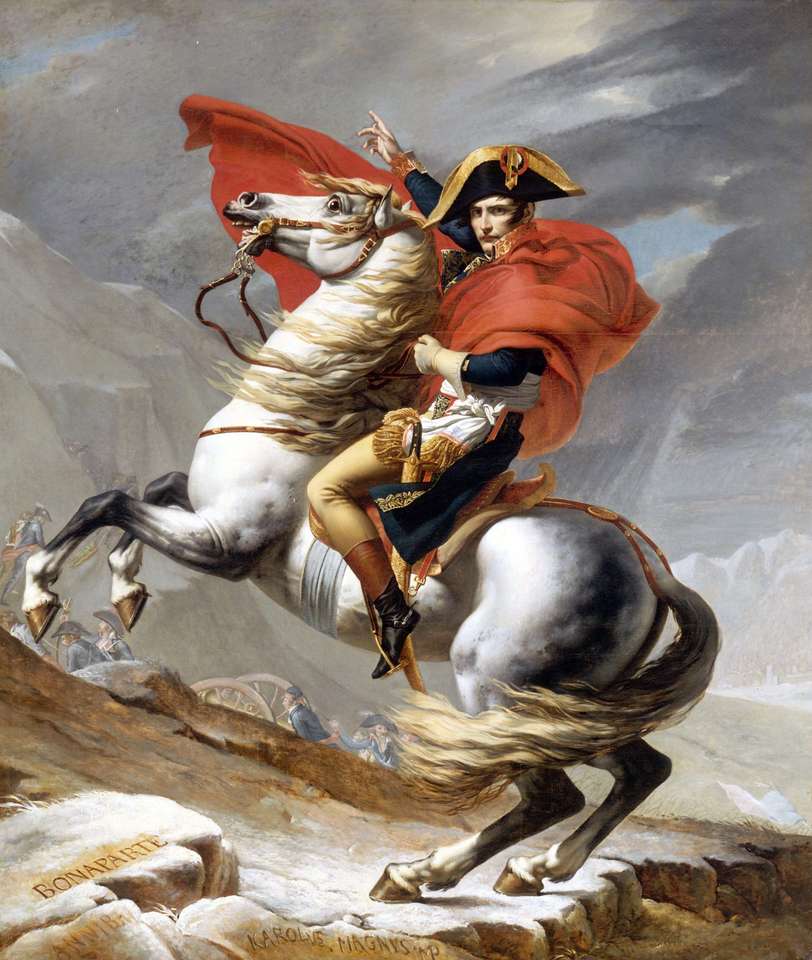 Napoleon puzzle online ze zdjęcia