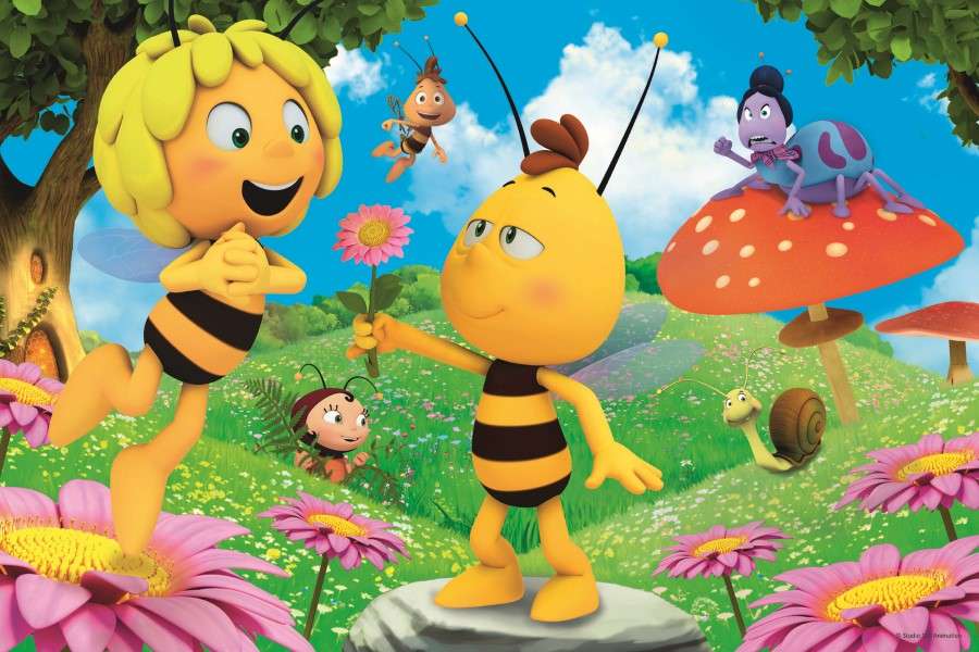 pszczoła Majów puzzle online