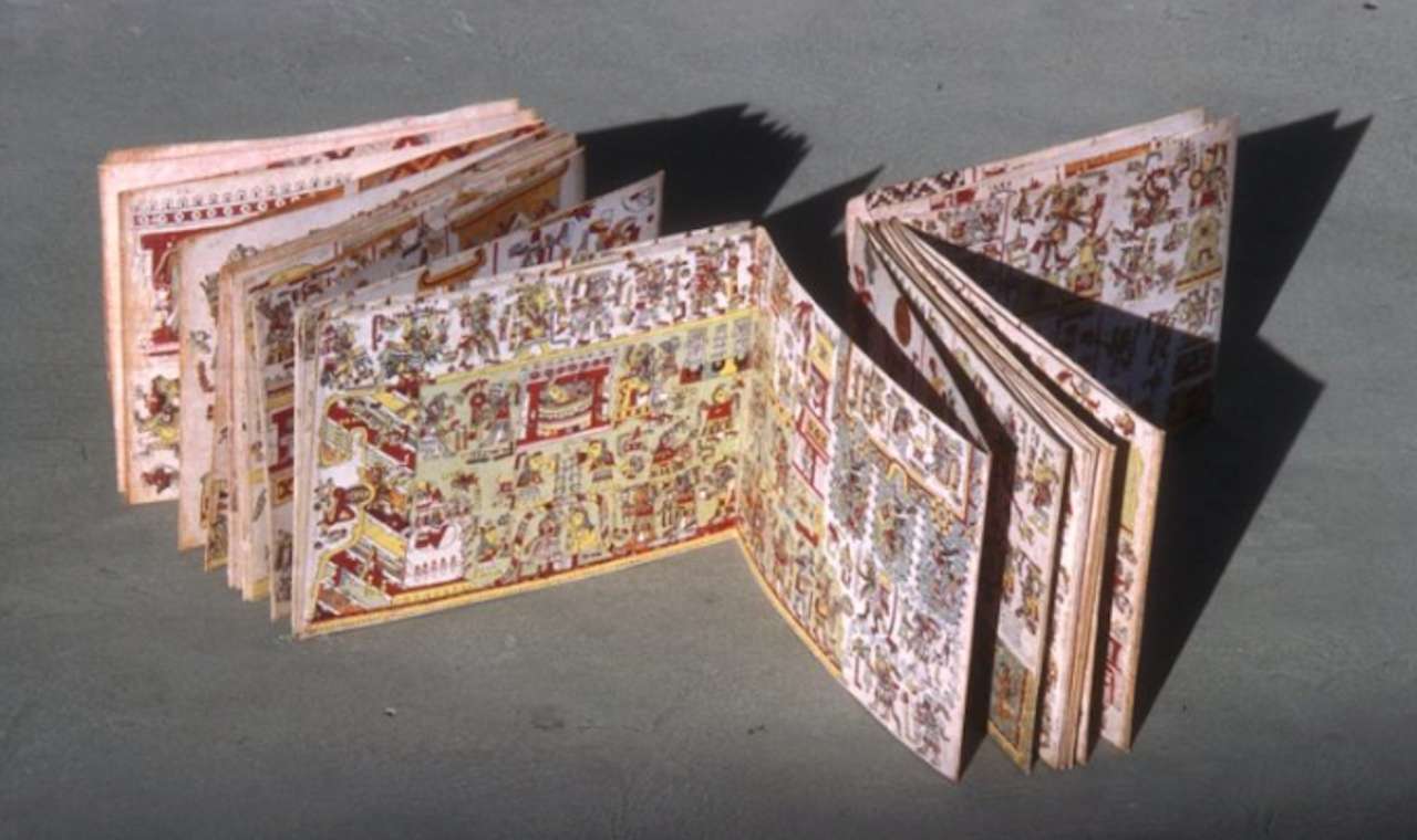 kodeksy Mixteków-Mezoameryki puzzle online ze zdjęcia