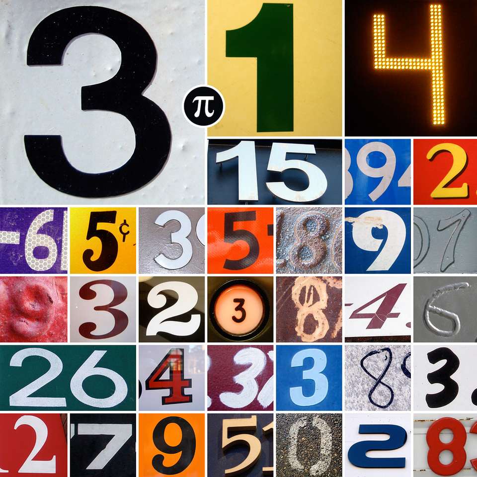 Puzzle Dzień Liczby Pi puzzle online ze zdjęcia