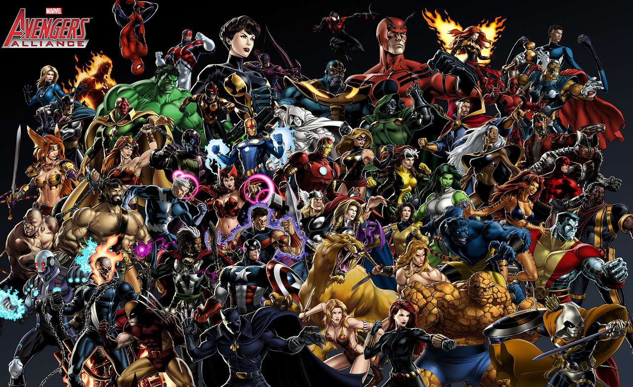 Marvel Avengers puzzle online