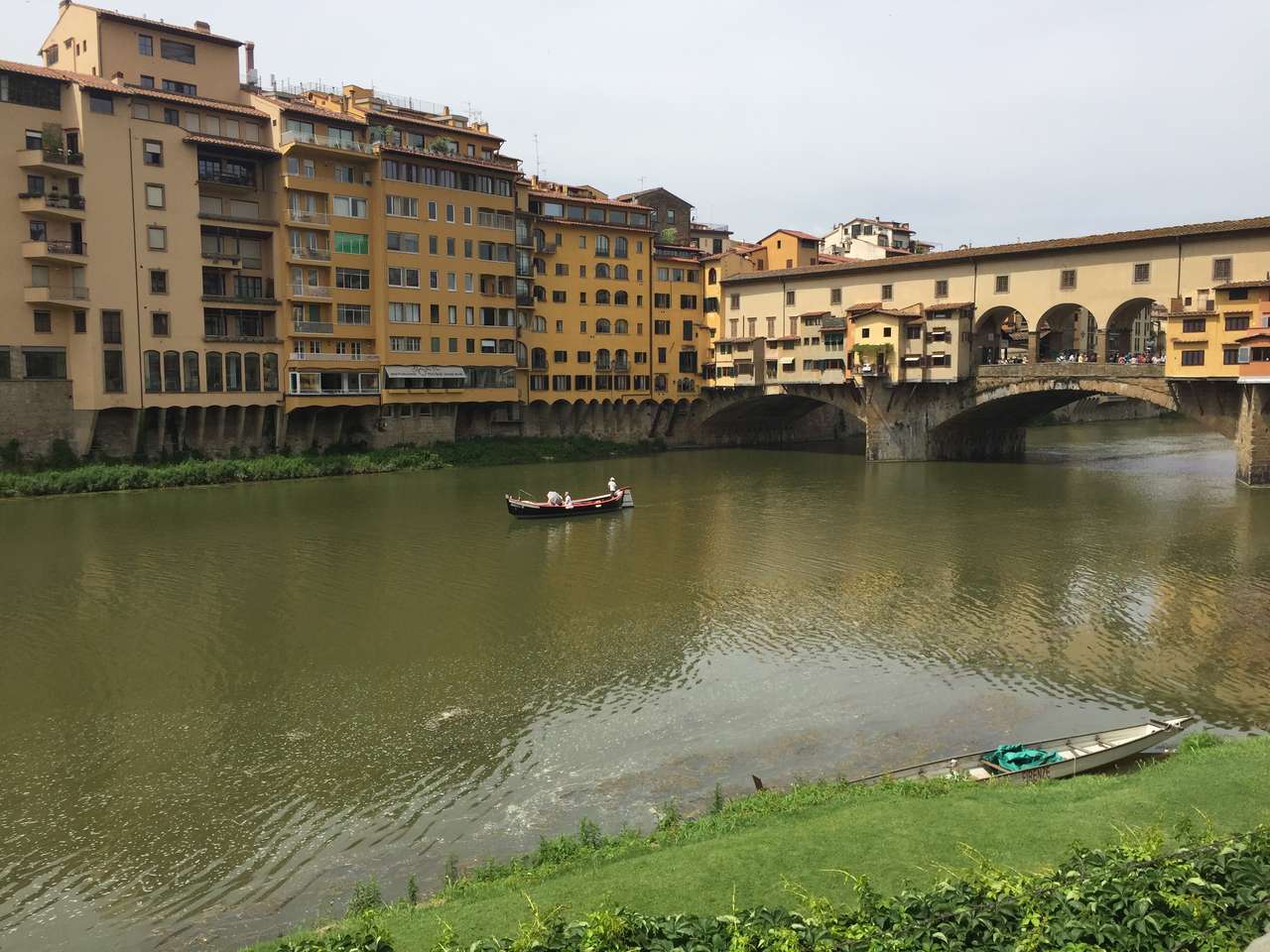 Rzeka Florencja puzzle online ze zdjęcia