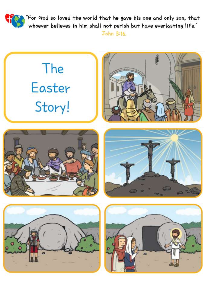 Opowieść Wielkanocna puzzle online ze zdjęcia