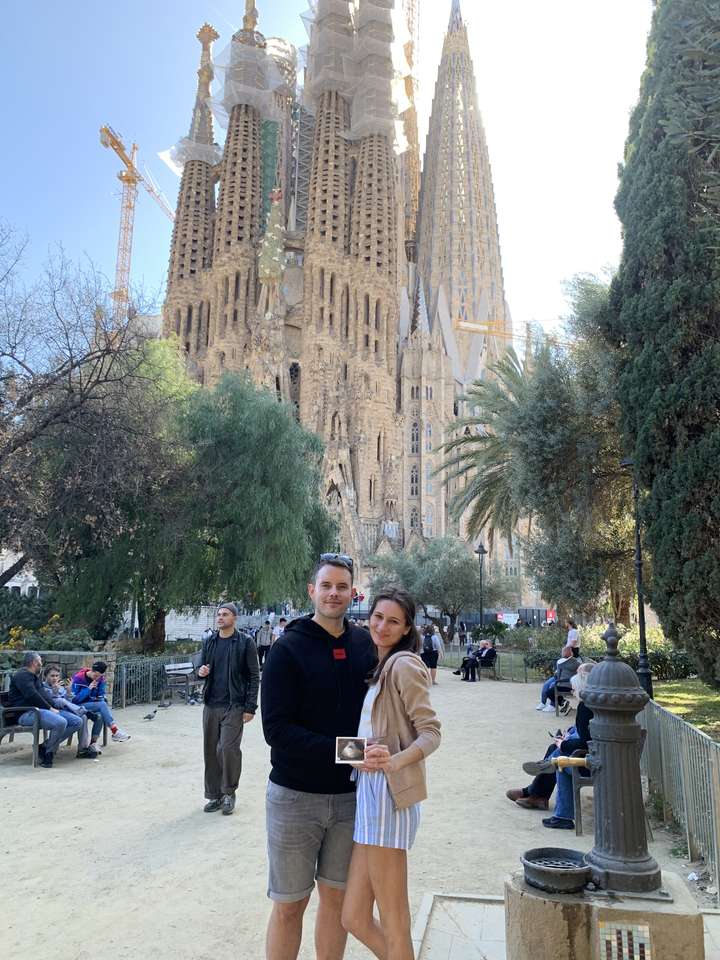 Sagrada Familia puzzle online ze zdjęcia