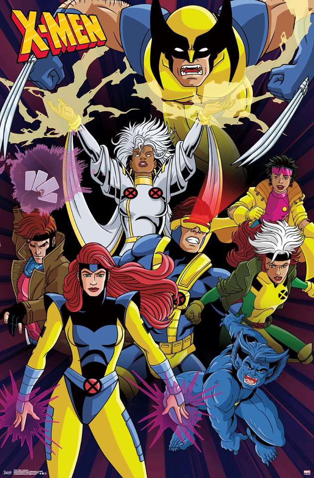 plakat X-Menów puzzle online ze zdjęcia