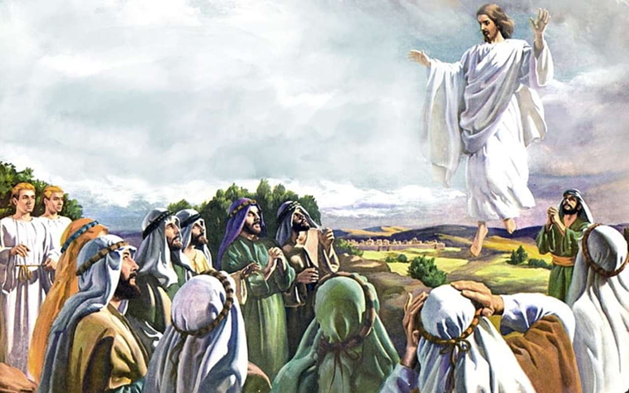 Wniebowstąpienie Jezusa puzzle online ze zdjęcia
