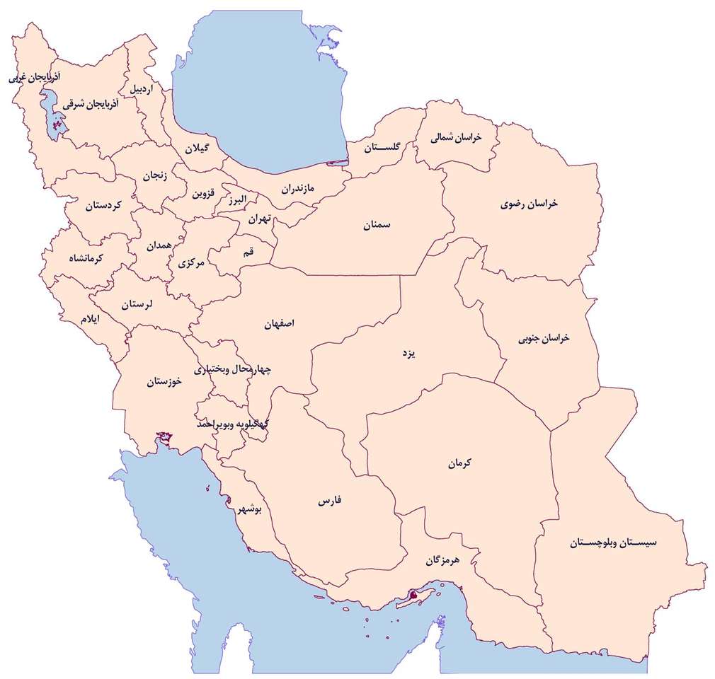 Iran_map puzzle online