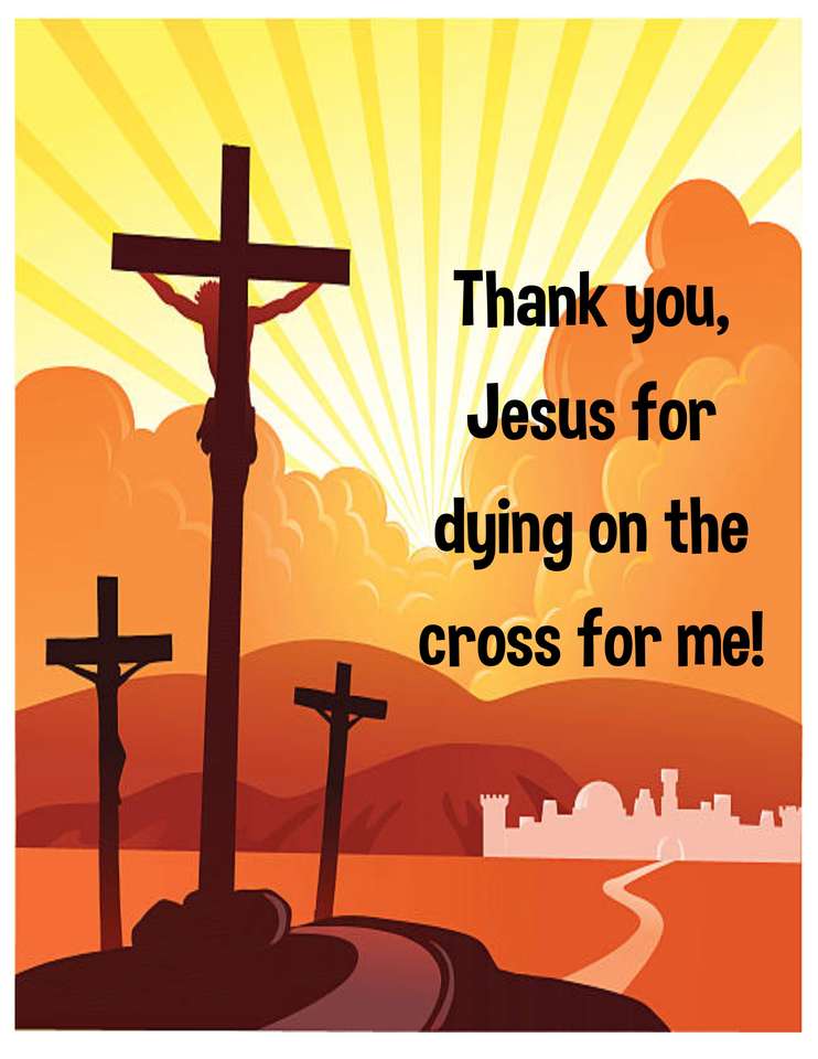 Jezus pod Krzyżem puzzle online ze zdjęcia