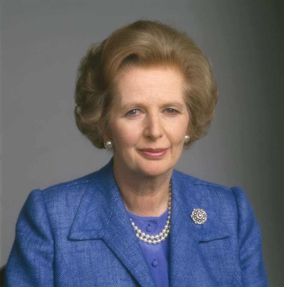 Margaret Thatcher puzzle online ze zdjęcia
