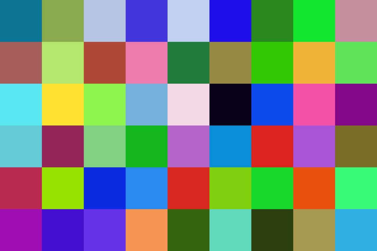 kolory, które mogą cię zmylić puzzle online