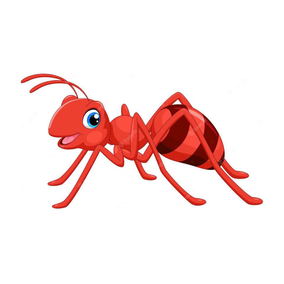 Układanka mrówka puzzle online ze zdjęcia
