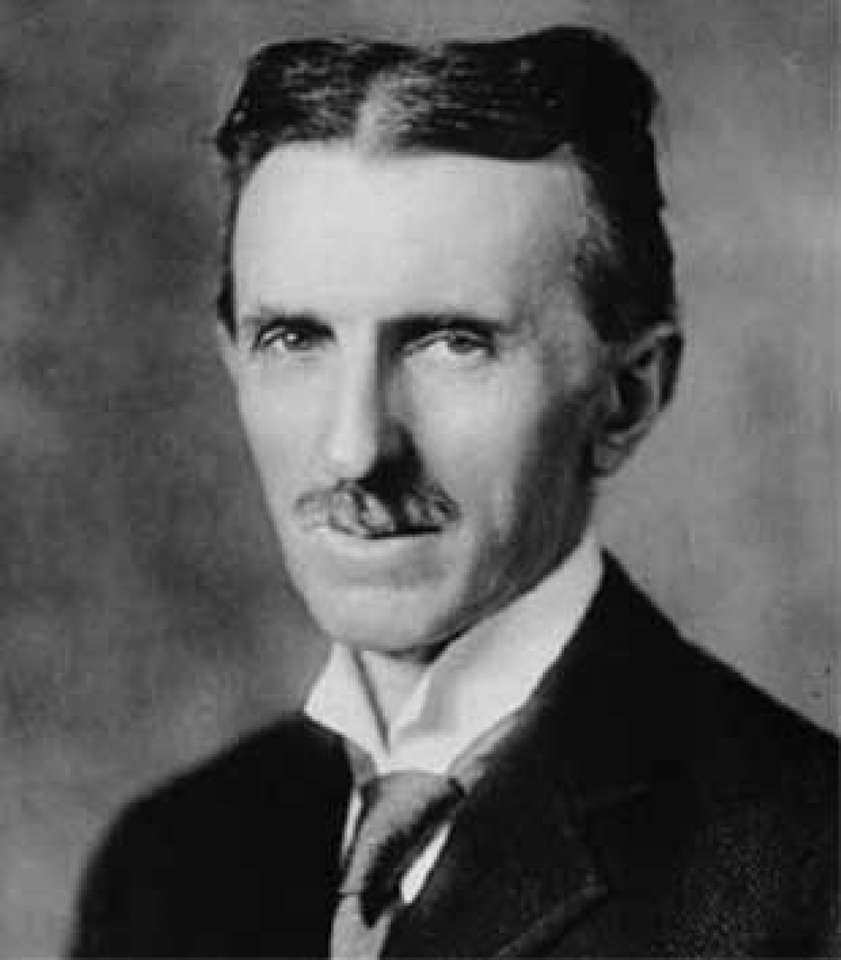 Nikola Tesla puzzle online ze zdjęcia