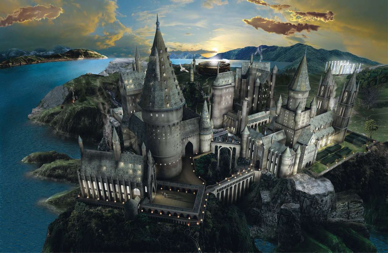 Hogwart puzzle online ze zdjęcia