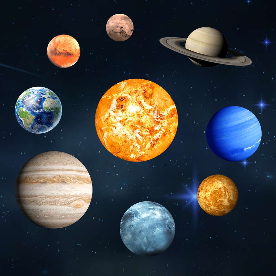 Planety Układu Słonecznego puzzle online