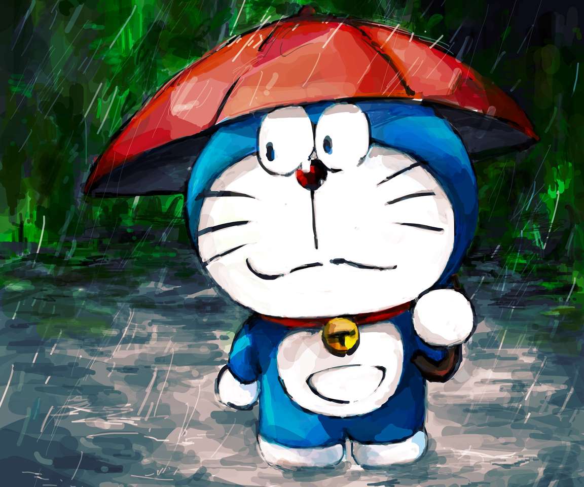 Doraemon puzzle online ze zdjęcia