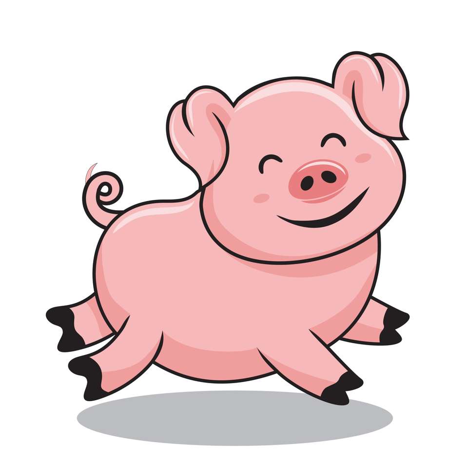 świnka świnka puzzle online