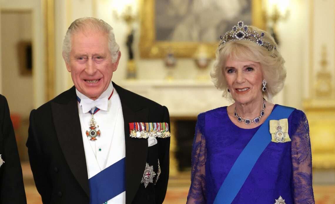 Król Karol i królowa Camilla puzzle online