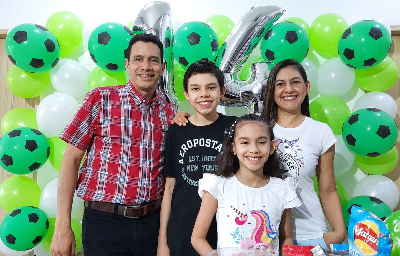 rodzina Hernandeza Silvy puzzle online ze zdjęcia