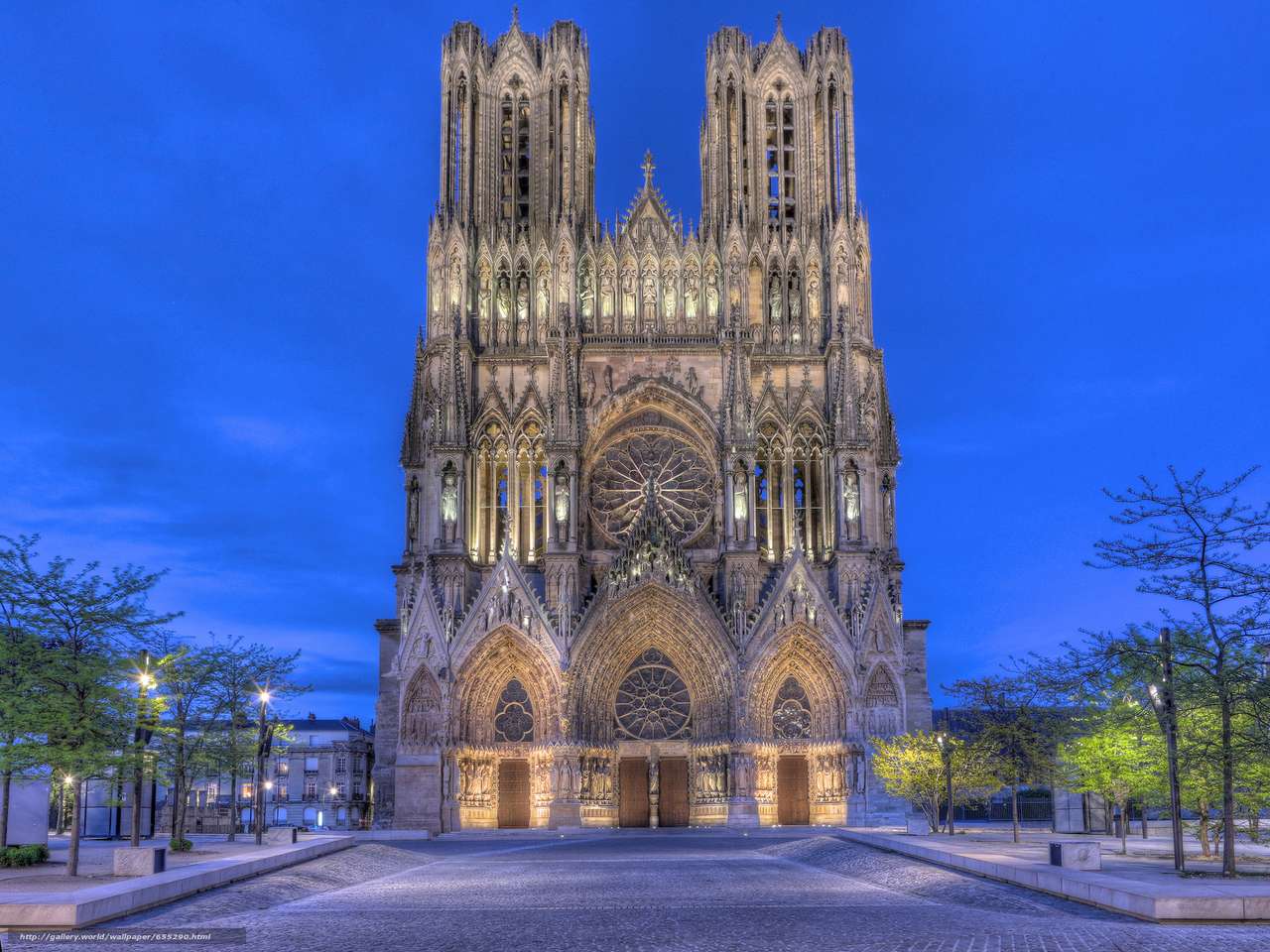 Katedra w Reims puzzle online