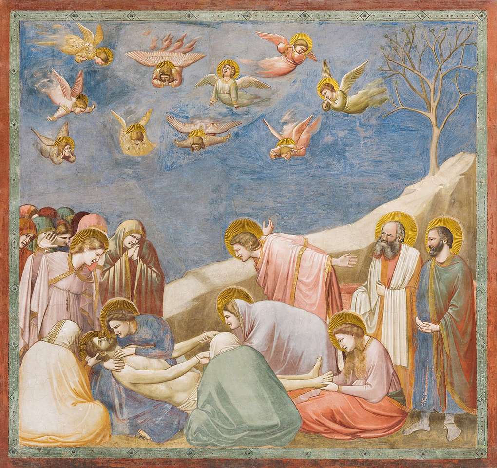 Compianto sul Cristo morto (Giotto) puzzle online ze zdjęcia