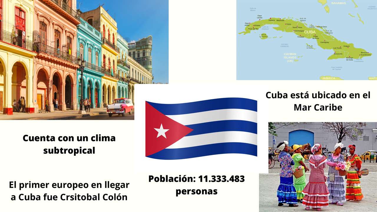 Kultury i tradycje Kuby puzzle online