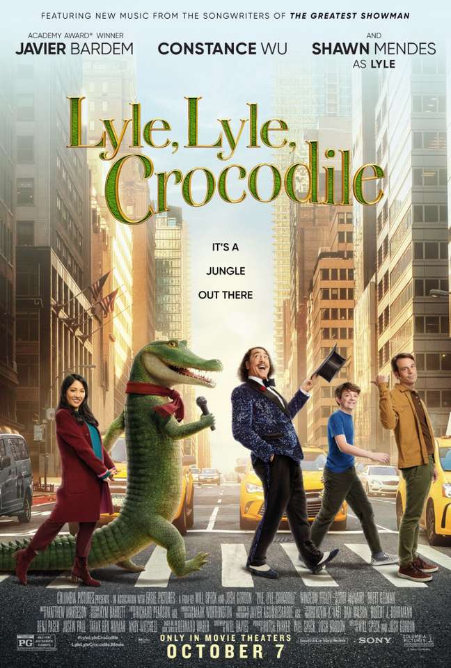 Krokodyl Lyle Lyle puzzle online ze zdjęcia