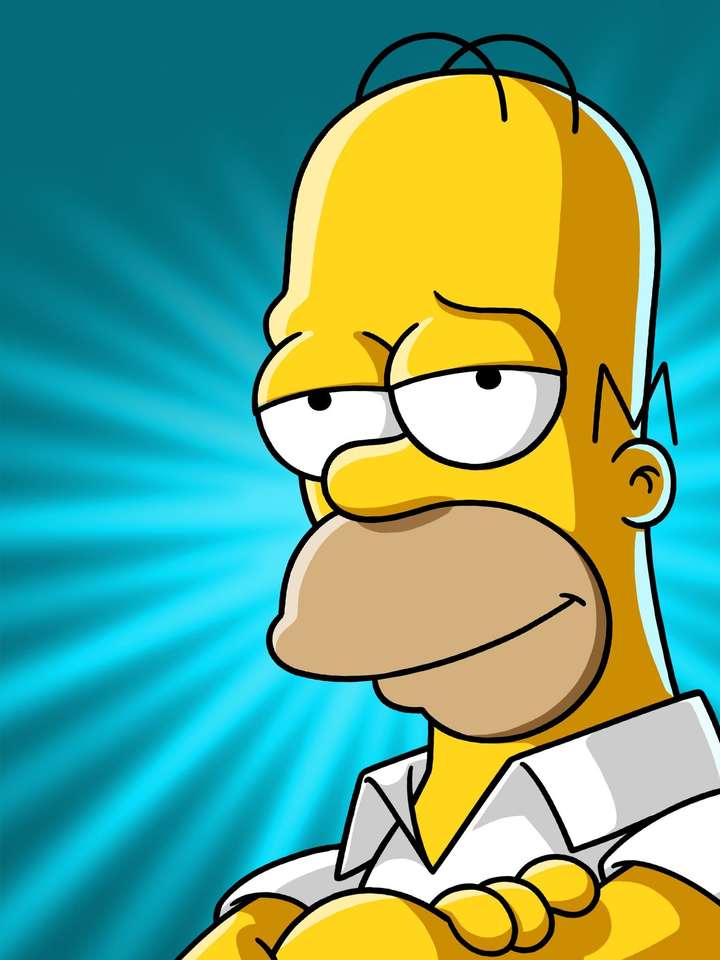 Homer Simpson puzzle online ze zdjęcia
