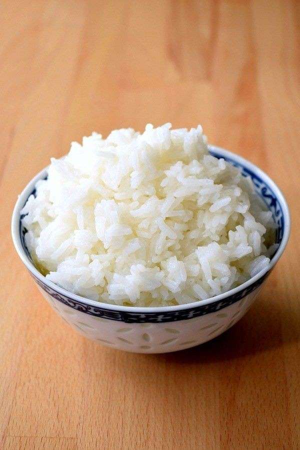 Gorący kubek ryżu puzzle online ze zdjęcia
