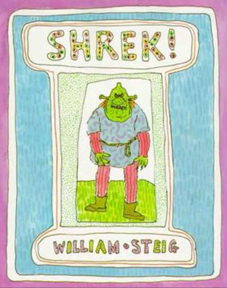 Shrek - książka z obrazkami puzzle online
