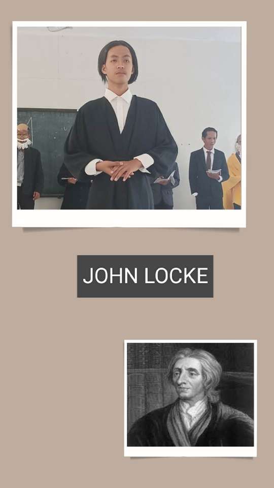 John Locke puzzle online ze zdjęcia