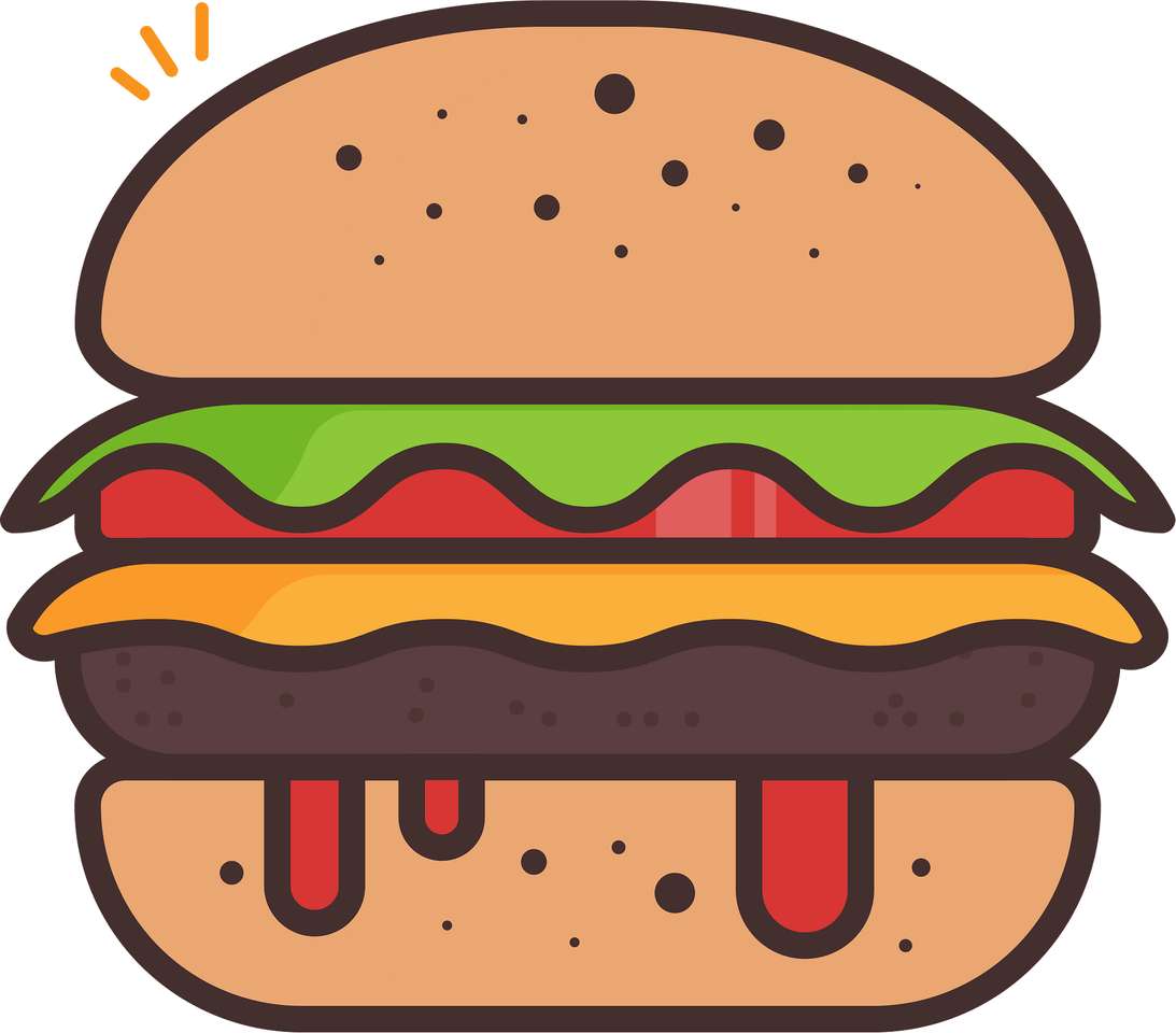 Burgerburger Bugeer puzzle online ze zdjęcia
