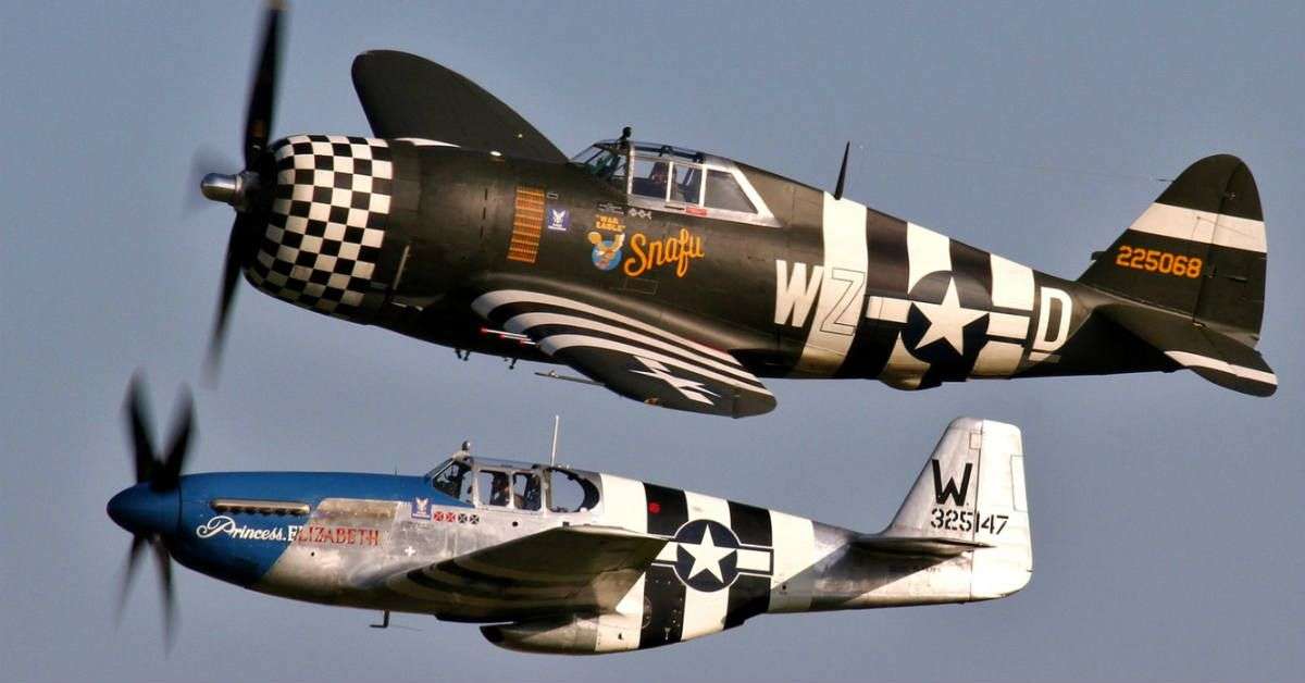 Samoloty z II wojny światowej puzzle online