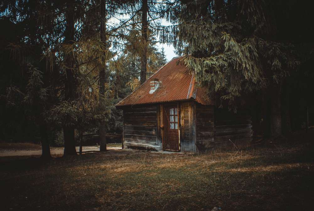 une jolie petite cabane puzzle online