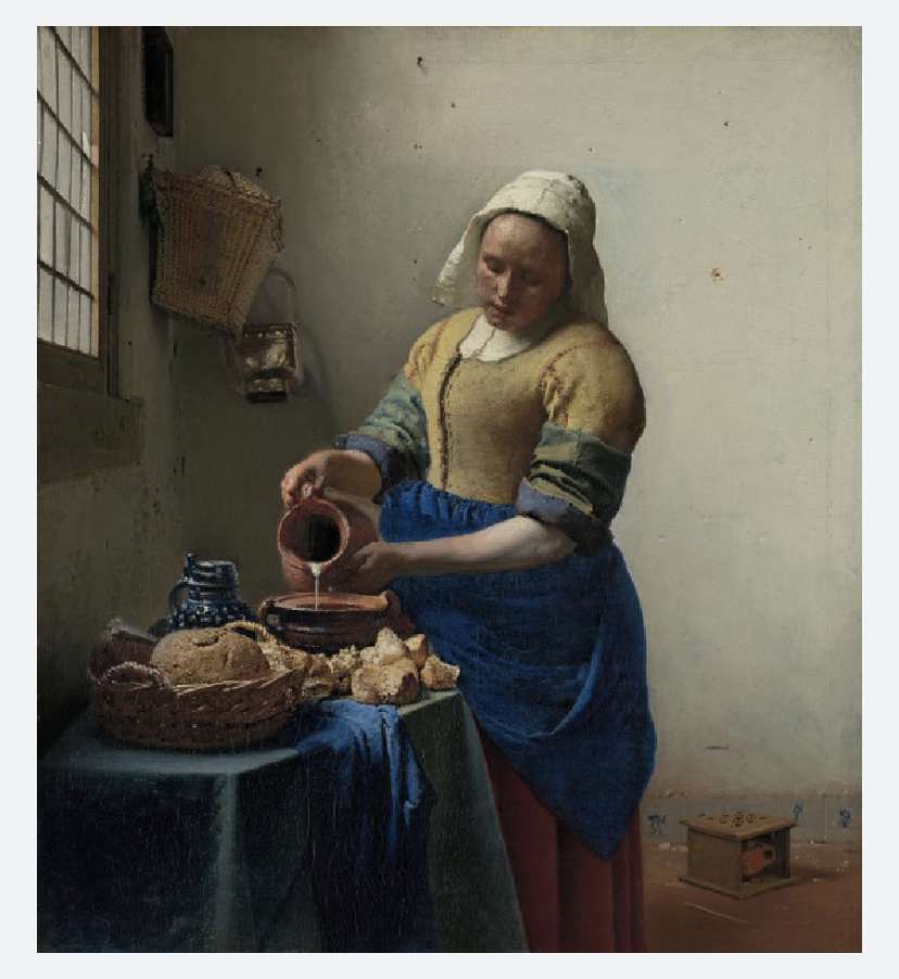Laitière, Rembrandt puzzle online ze zdjęcia