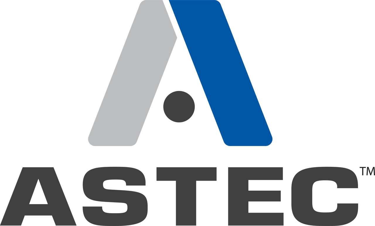 Logo ASTEC puzzle online ze zdjęcia