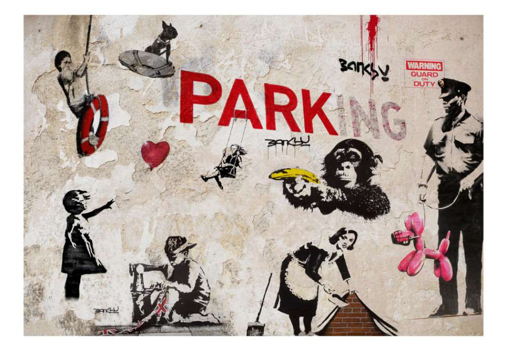 Łamigłówka Banksy'ego puzzle online