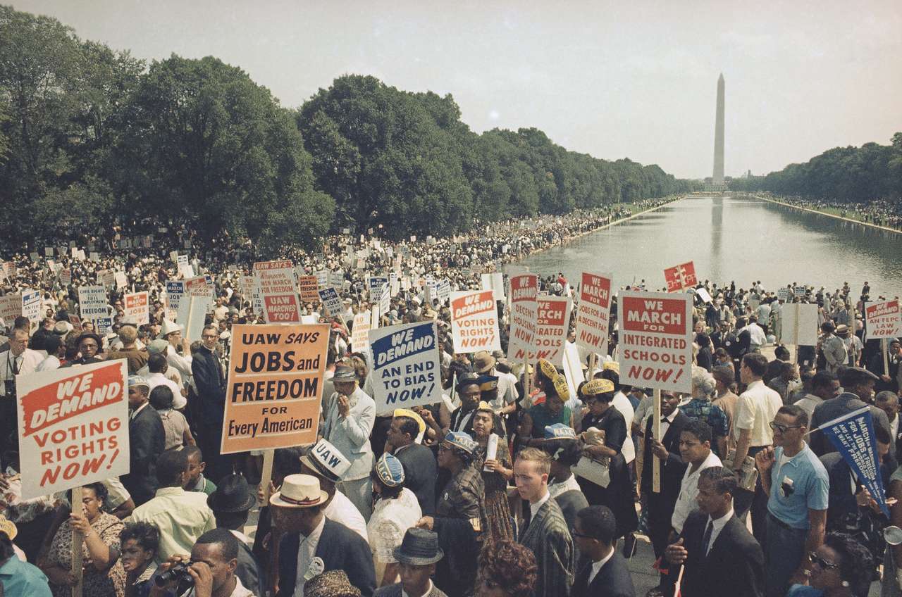 1963 Marsz na Waszyngton puzzle online