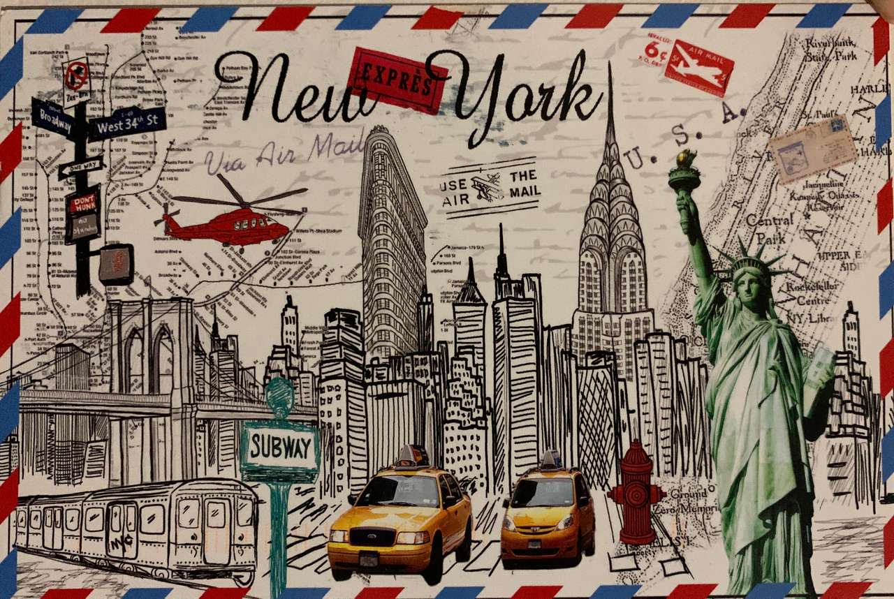 Nowy Jork, Nowy Jork puzzle online ze zdjęcia