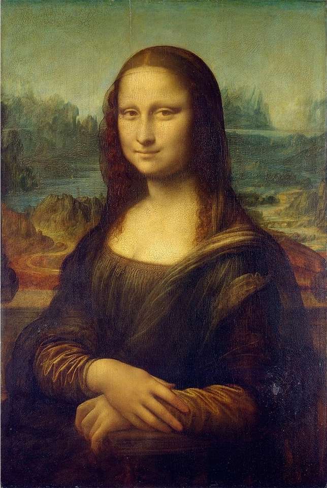 Mona Lisa puzzle online ze zdjęcia