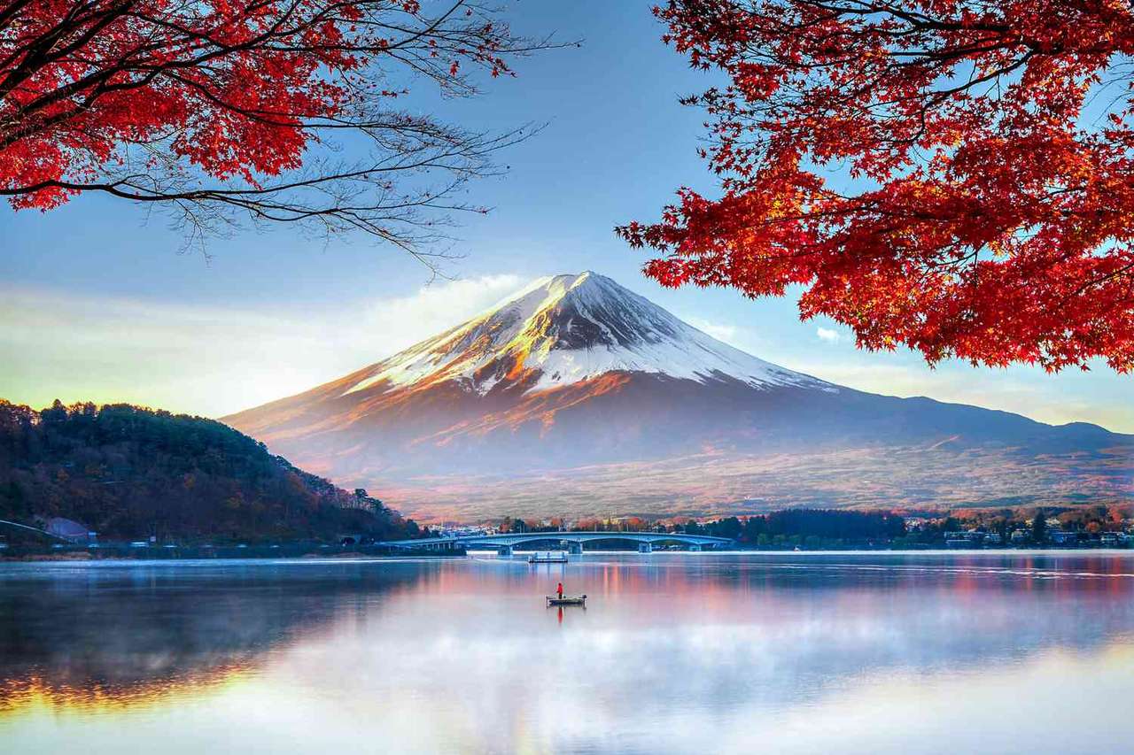 Góra Fuji puzzle online