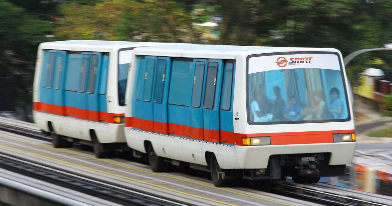 Lekki szybki tranzyt (LRT) puzzle online ze zdjęcia