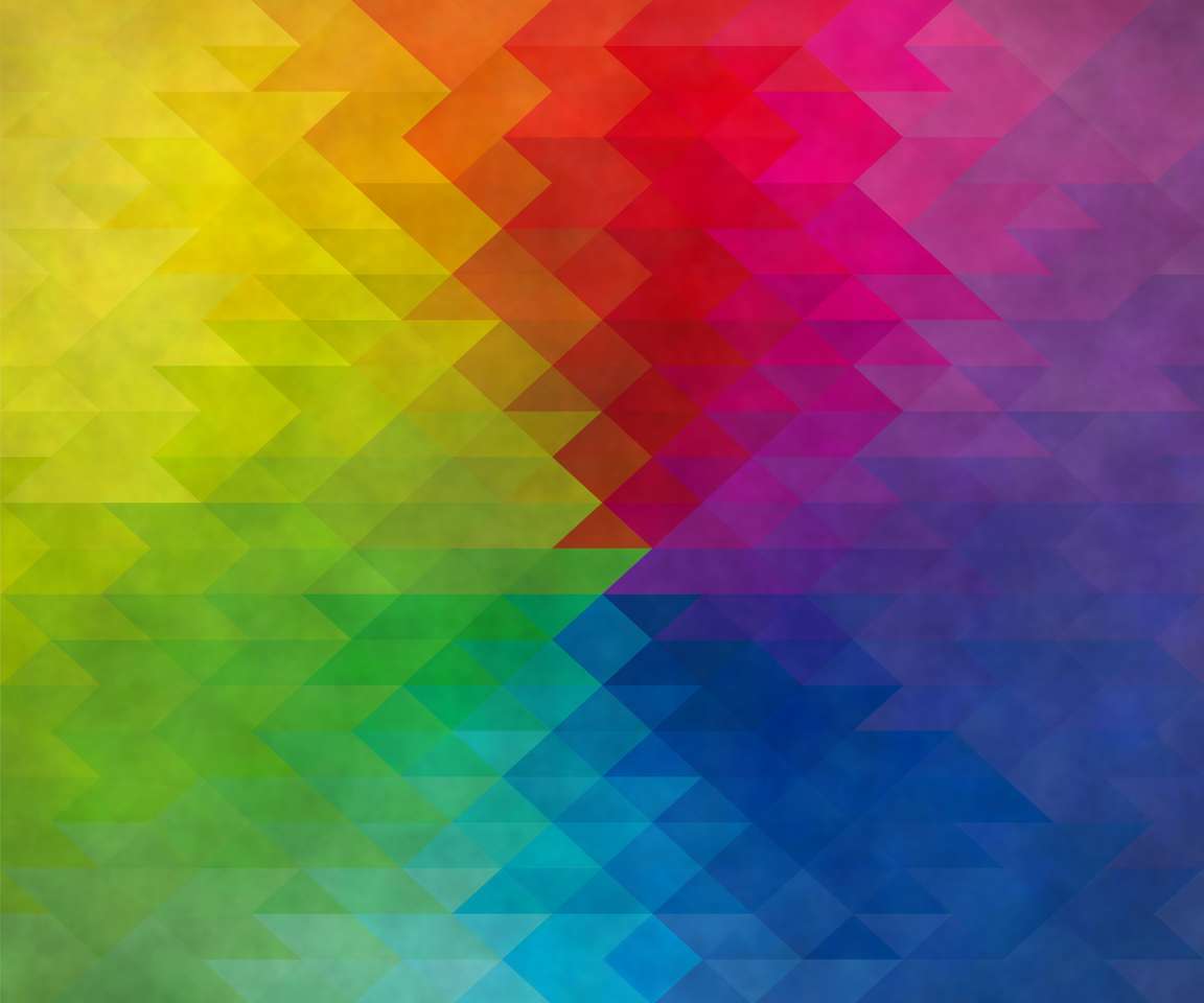 Płótno Kolorowego Promienia puzzle online ze zdjęcia