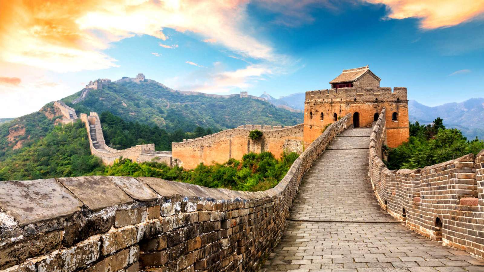 Wielki Mur Chiński puzzle online ze zdjęcia