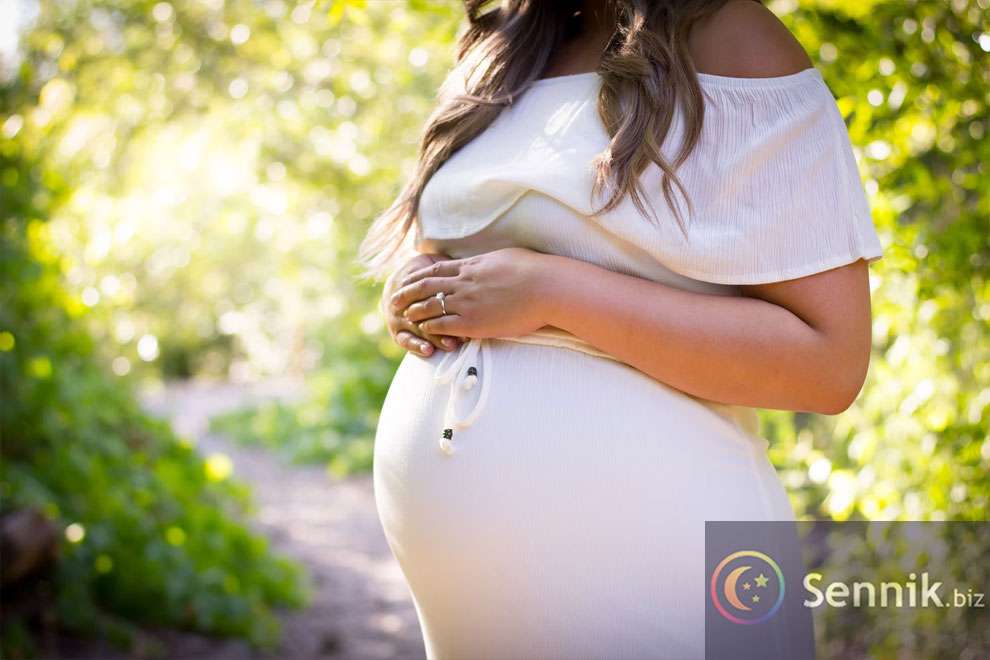 kobieta w ciąży puzzle online ze zdjęcia