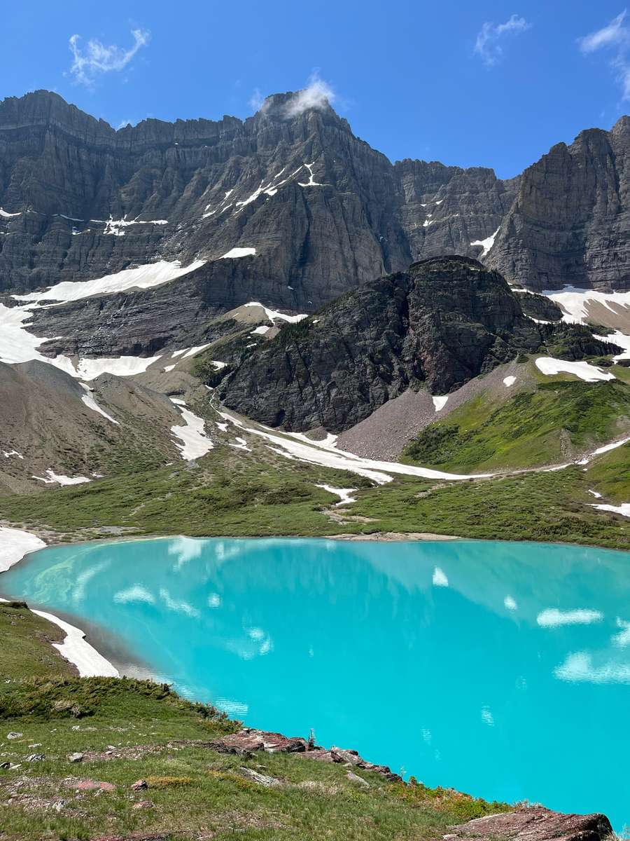 Park Narodowy Glacier puzzle online ze zdjęcia