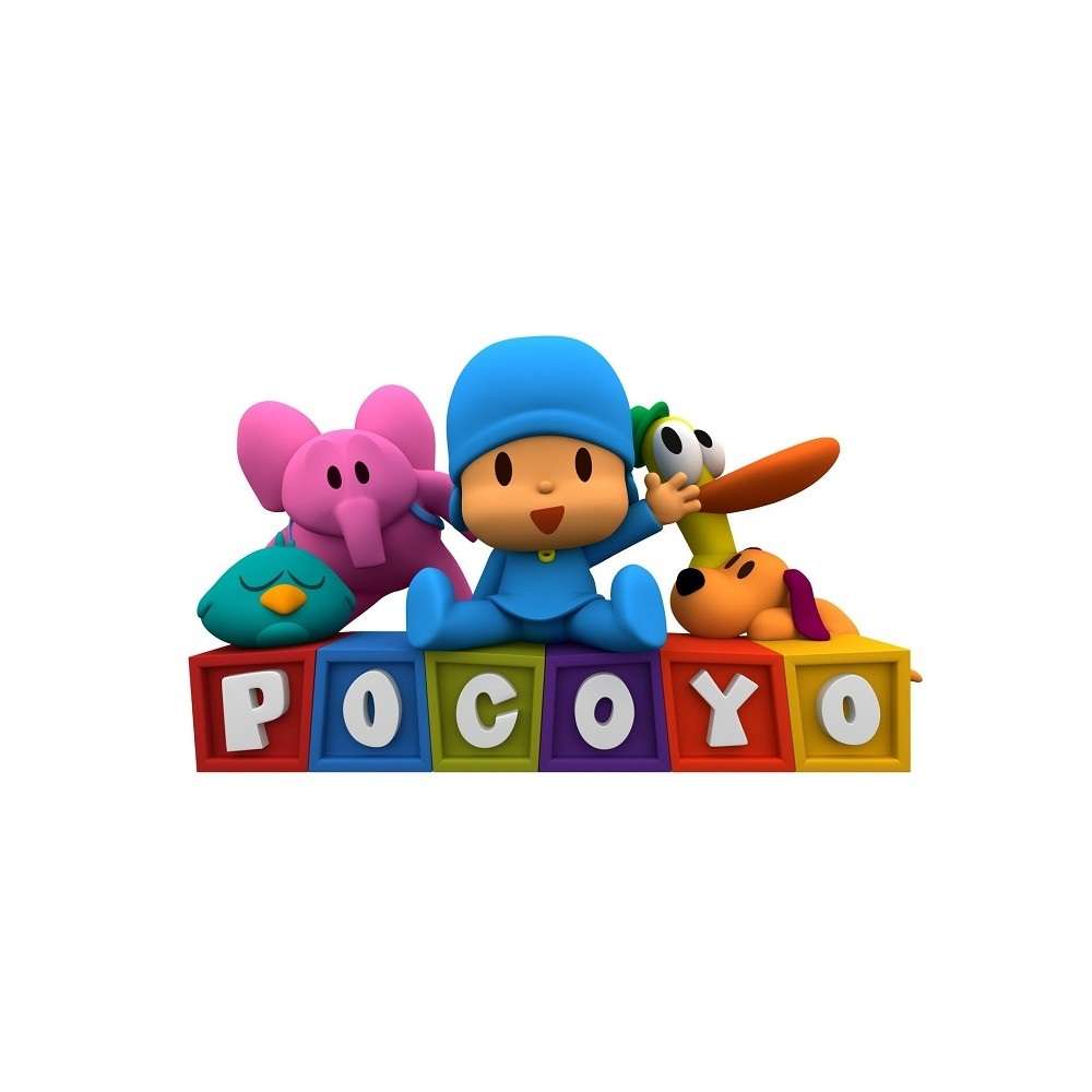 Pocoyo i jego przyjaciele puzzle online ze zdjęcia