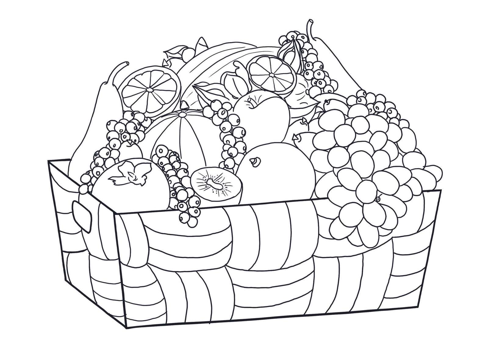 Buah-buahan puzzle online ze zdjęcia