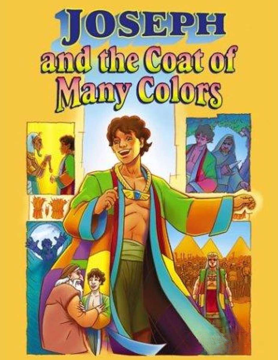 Józef i płaszcz wielu kolorów puzzle online ze zdjęcia