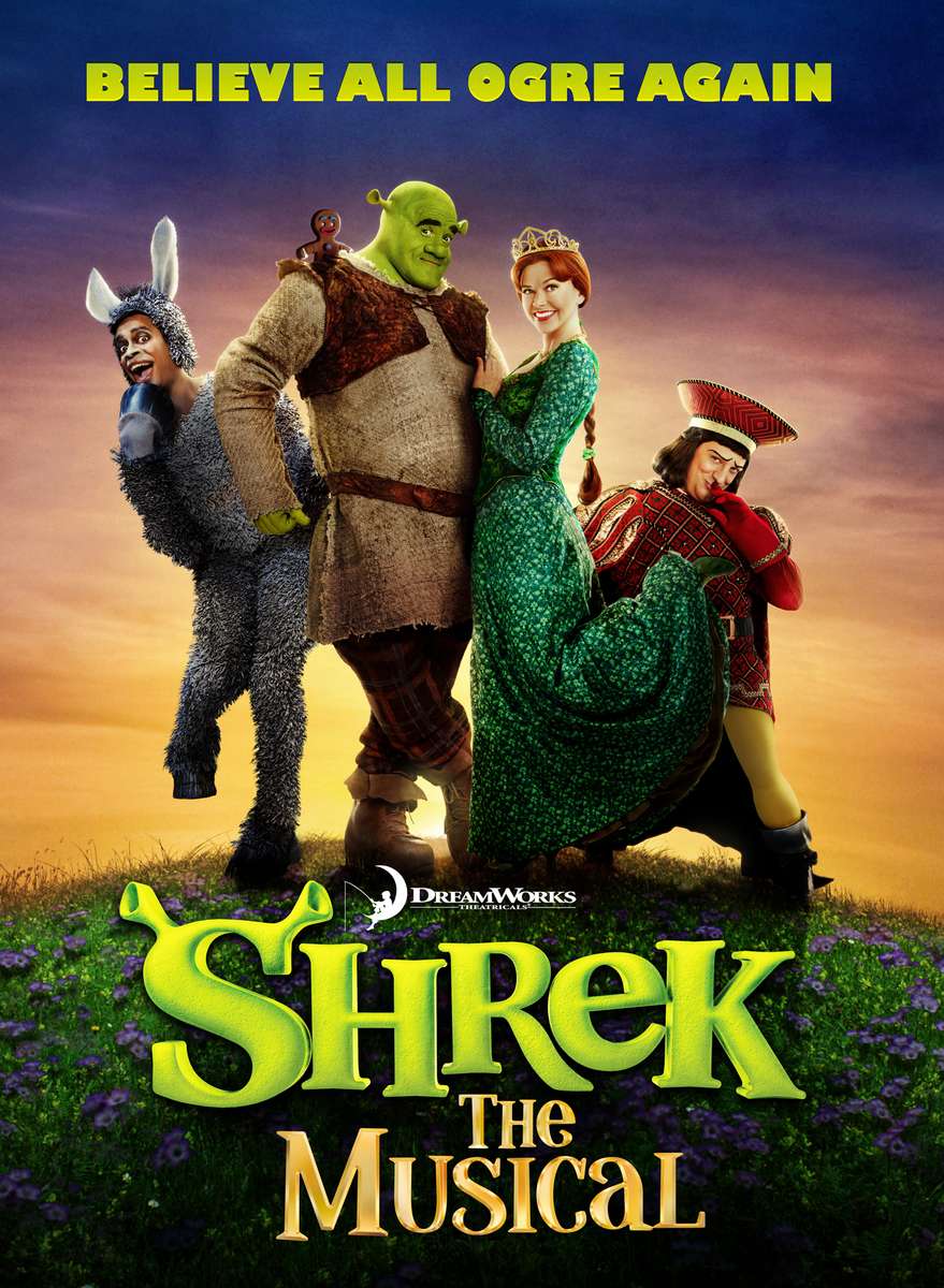 Shrek w musicalu puzzle online